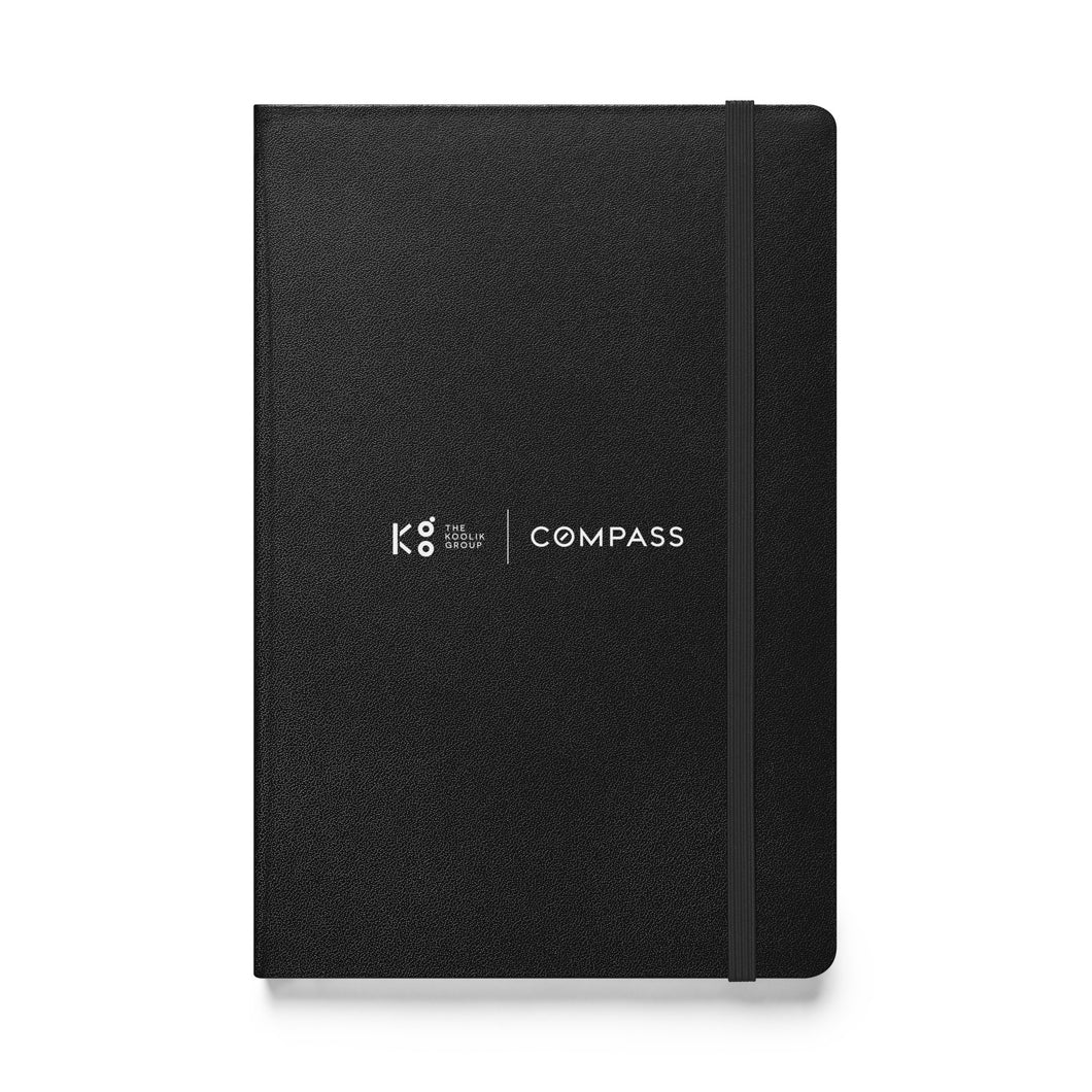 Hardcover bound notebook